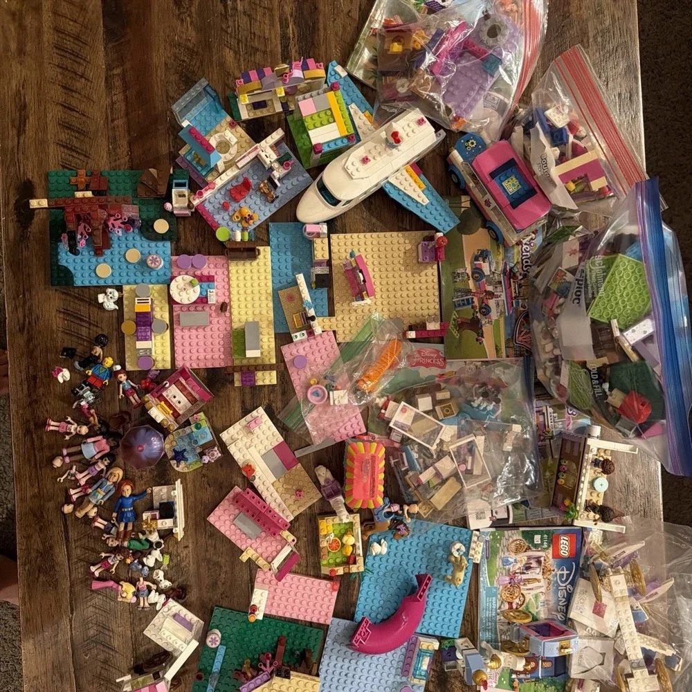 LEGO Friends Mini Dolls Animals Accessories Plane Van Manual Disney Sets Parts